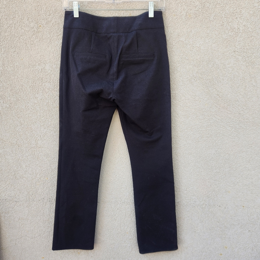VERONICA BEARD Women's Pants Size 2 Black Straight Leg Office Career Made USA - Picture 4 of 11